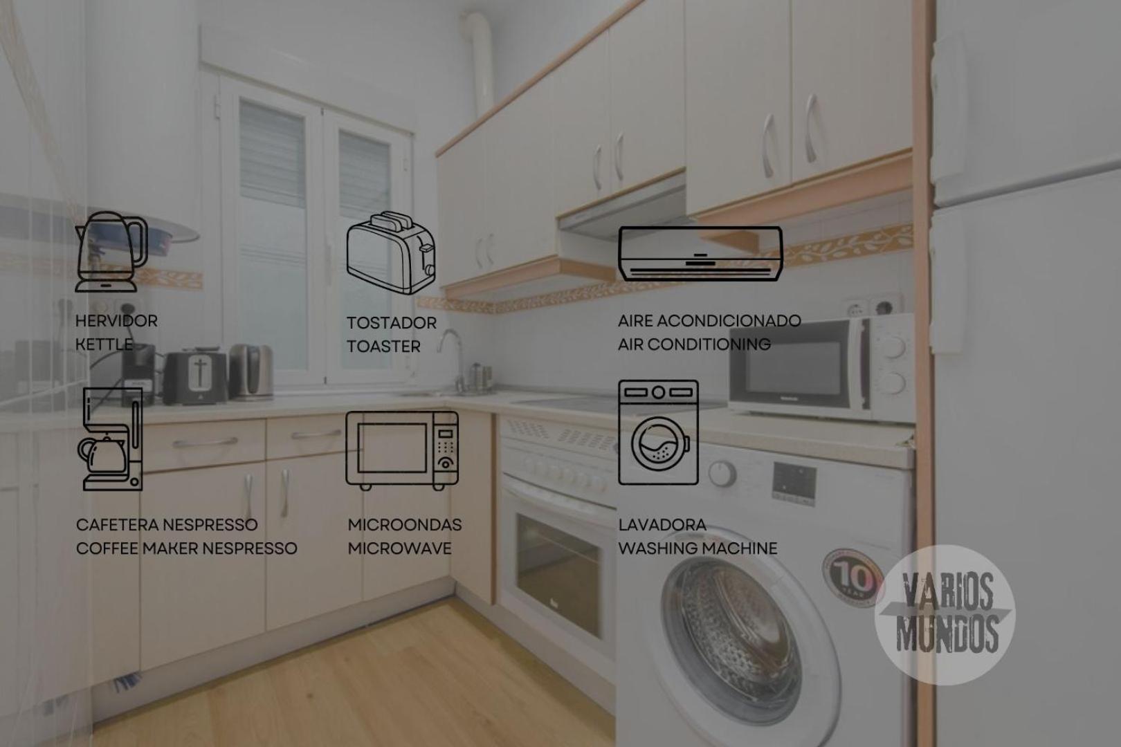 Acogedor Apt Para 5Pax En El Corazon De Chamberi Мадрид Екстериор снимка